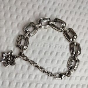 Brighton Link With Flower Bracelet